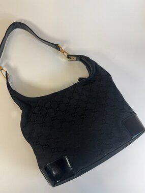 Gucci Black Hobo Bag